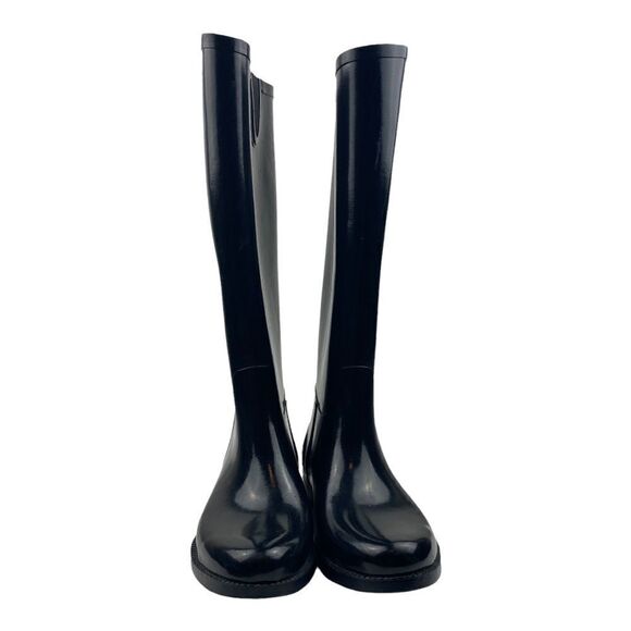 COUGAR WOMEN'S Black Rider Tall Waterproof Rubber Rain Boots US 6M - Picture 4 of 13